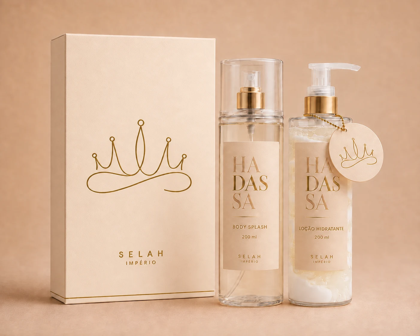 Silhueta desfocada de um próximo kit Selah Império